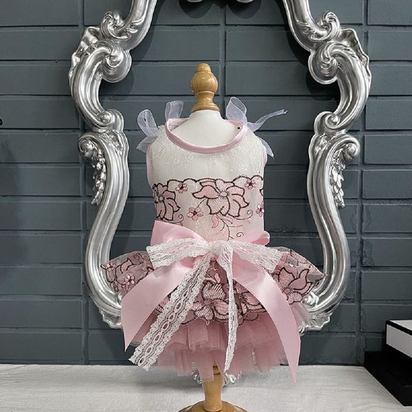 handmade dog apparel clothes summer pet dress embroidery hibiscus hollow out lace breathable sun-resistant outfit party holiday birthday
handmade dog apparel clothes summer pet dress embroidery hibiscus hollow out lace breathable sun-resistant outfit party holiday birthday