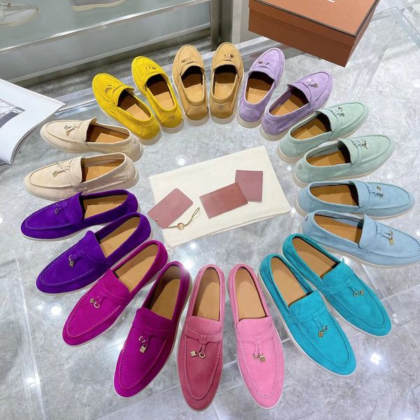 designers lp flat shoes soft bottom casual shoe women loafers summer loafer sheos walk autumn leather high-end metal buckle outsole flat com, Black
designers lp flat shoes soft bottom casual shoe women loafers summer loafer sheos walk autumn leather high-end metal buckle outsole flat com, Black