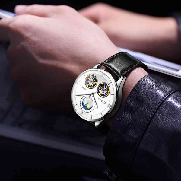 dom-1270 stainless steel men's watch, watch accessories, waterproof wristband, automatic rope mechanism, m-1270 mechanical accessories
dom-1270 stainless steel men's watch, watch accessories, waterproof wristband, automatic rope mechanism, m-1270 mechanical accessories