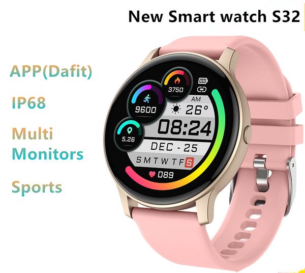 arrival S32 New smart watch Wristbands information reminder touch screen heart rate blood oxygen smartwatch
arrival S32 New smart watch Wristbands information reminder touch screen heart rate blood oxygen smartwatch