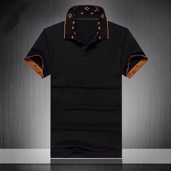 designer men polo shirts summer mens polos embroidery t shirts fashion high street casual tees, White;black
designer men polo shirts summer mens polos embroidery t shirts fashion high street casual tees, White;black