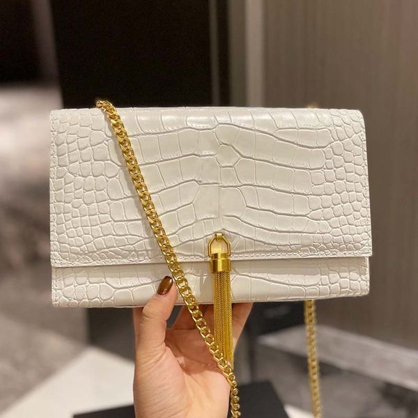 tassels clutch bag alligator purse handbag chain crossbody bags cowhide wallets shoulder key pouch gold classic lettering sequins envelope s
tassels clutch bag alligator purse handbag chain crossbody bags cowhide wallets shoulder key pouch gold classic lettering sequins envelope s