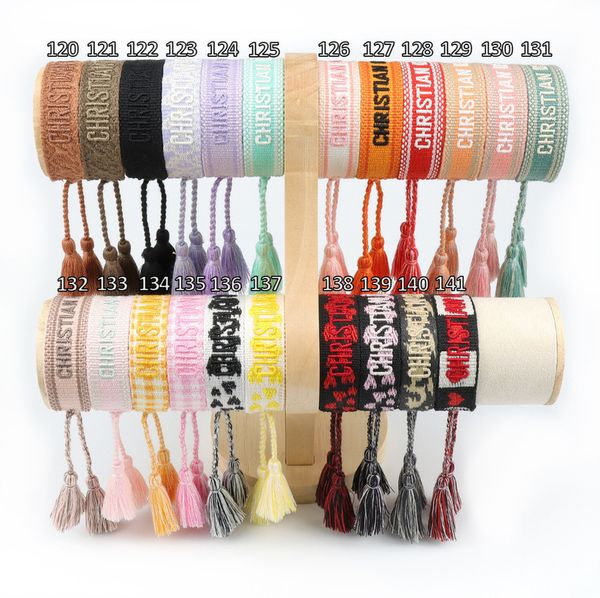 brand fashion friendship charm bracelets bangles women men adjustable embroidery tassel bangle couple braided jewelry designer woven fabrics, Golden;silver
brand fashion friendship charm bracelets bangles women men adjustable embroidery tassel bangle couple braided jewelry designer woven fabrics, Golden;silver