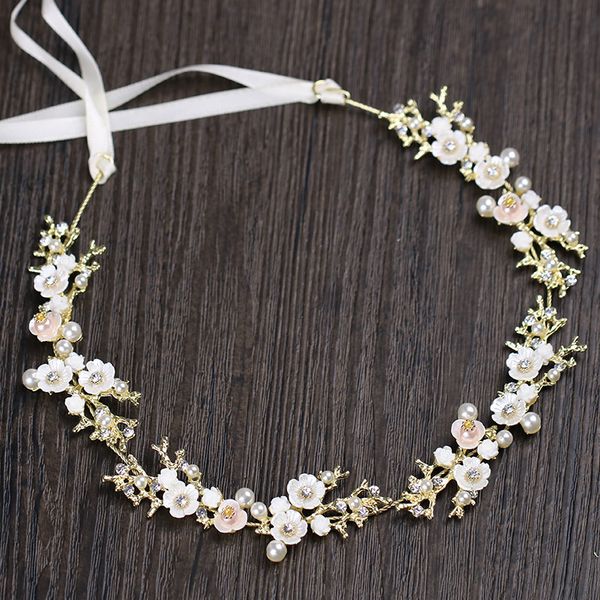 headpieces shell flower crystal immitate pearl headband brides tiara headdress bride hair accessories, Silver
headpieces shell flower crystal immitate pearl headband brides tiara headdress bride hair accessories, Silver