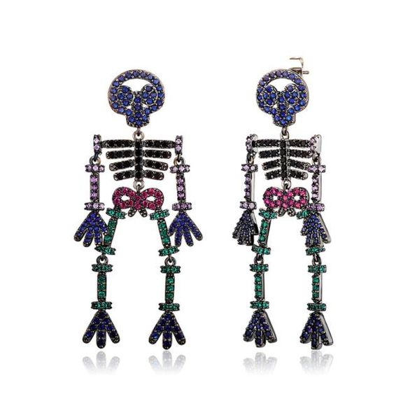 hip hop cz stone paved bling ice out skeleton skull dangle drop earrings for men women rapper jewelry gift, Silver
hip hop cz stone paved bling ice out skeleton skull dangle drop earrings for men women rapper jewelry gift, Silver