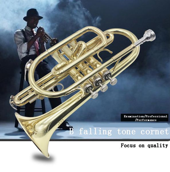 bb b flat cornet trumpet brass instruments professional performance grade cornet western wind instrument
bb b flat cornet trumpet brass instruments professional performance grade cornet western wind instrument