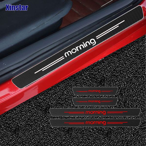 4pcs carbon fiber gt gtline car door sill protection sticker for kia morning auto accessories
4pcs carbon fiber gt gtline car door sill protection sticker for kia morning auto accessories