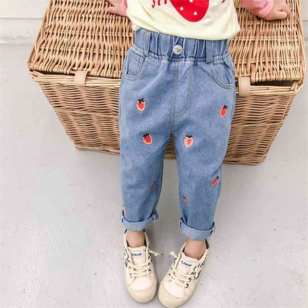 kids jeans starwberry pattern jeans girl spring autumn jeans girls casual style girls clothes 210412, Blue
kids jeans starwberry pattern jeans girl spring autumn jeans girls casual style girls clothes 210412, Blue