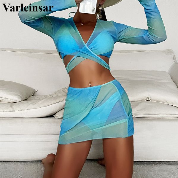 tie dye bikini female swimsuit women swimwear four-piece bikini set with sarong beach long sleeve bather bathing suit swim v3348, White;black
tie dye bikini female swimsuit women swimwear four-piece bikini set with sarong beach long sleeve bather bathing suit swim v3348, White;black