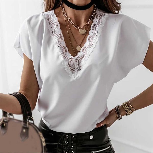 v-neck lace tshirts sleeveless women summer loose casual tees plus size solid color lace splice t-shirt s-2xl 210709, White
v-neck lace tshirts sleeveless women summer loose casual tees plus size solid color lace splice t-shirt s-2xl 210709, White