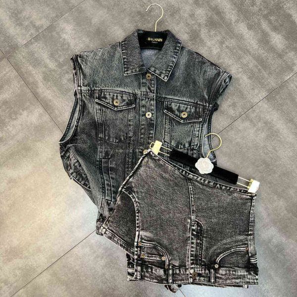 premium summer sleeveless turn down collar grey denim vest irregular shorts skirt two piece set women outfits gf266, White
premium summer sleeveless turn down collar grey denim vest irregular shorts skirt two piece set women outfits gf266, White