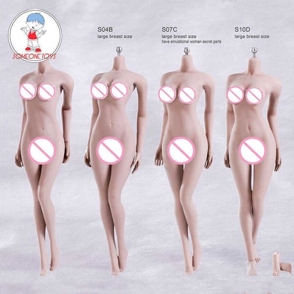 huiya01 tbleague 1/6 scale female seamless body s01a s04b s07c s10d pale color woman action figure model q0621
huiya01 tbleague 1/6 scale female seamless body s01a s04b s07c s10d pale color woman action figure model q0621