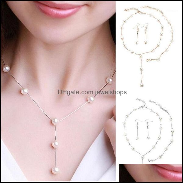 women fashion jewelry sweet elegant pearl concise temperament necklace for ing party accesories korean gifts chains drop delivery 2021 neckl, Silver
women fashion jewelry sweet elegant pearl concise temperament necklace for ing party accesories korean gifts chains drop delivery 2021 neckl, Silver