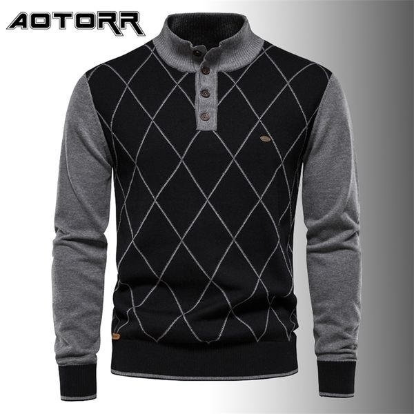 mens sweaters half turtleneck button warm pullover autumn winter casual men patchwork knitted sweater fashion slim business 220817, White;black
mens sweaters half turtleneck button warm pullover autumn winter casual men patchwork knitted sweater fashion slim business 220817, White;black
