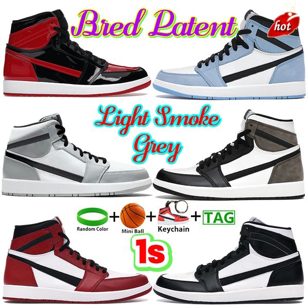 bred patent 1 basketball shoes 1s light smoke grey university blue high dark mocha bordeaux heritage chicago men women sneakers, Black
bred patent 1 basketball shoes 1s light smoke grey university blue high dark mocha bordeaux heritage chicago men women sneakers, Black