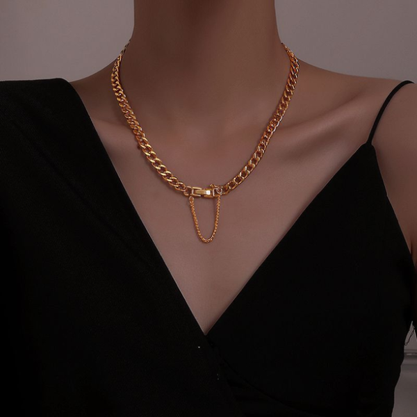 pendant necklaces 316l stainless steel fashion upscale jewelry hip hop punk tassel charms thick chain choker necklace & for women, Silver
pendant necklaces 316l stainless steel fashion upscale jewelry hip hop punk tassel charms thick chain choker necklace & for women, Silver