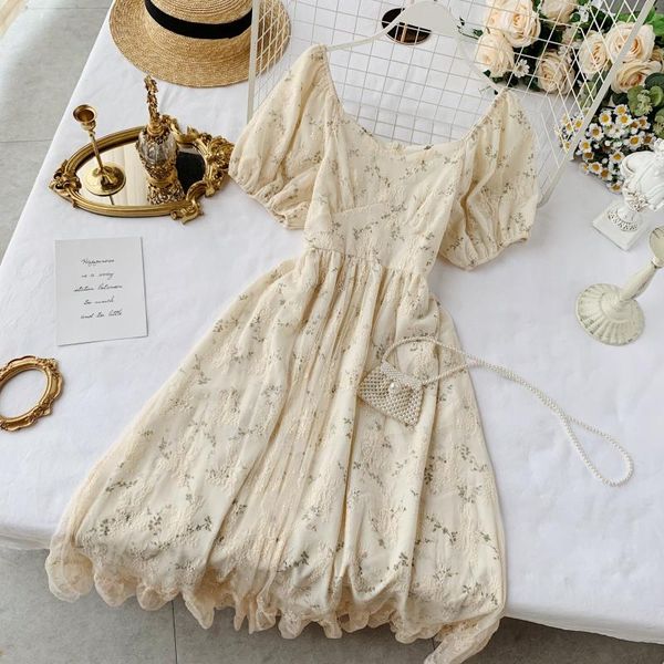 ladies fairy dresses 2022 summer french elegant retro chiffon fabric v-neck puff sleeve lace design skirt fairy casual high waist thin flora, Black;gray
ladies fairy dresses 2022 summer french elegant retro chiffon fabric v-neck puff sleeve lace design skirt fairy casual high waist thin flora, Black;gray