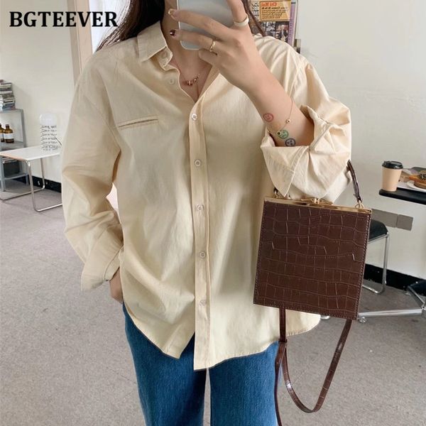 chic pockets turn-down collar female solid shirts blouses 2021 autumn full sleeve loose women ladies blusas, White
chic pockets turn-down collar female solid shirts blouses 2021 autumn full sleeve loose women ladies blusas, White