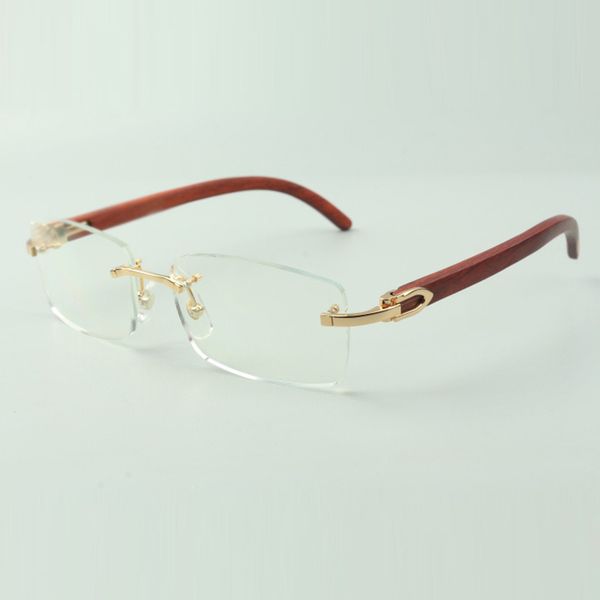 plain glasses frame 3524012 with original wooden legs and 56mm lenses for unisex, Silver
plain glasses frame 3524012 with original wooden legs and 56mm lenses for unisex, Silver