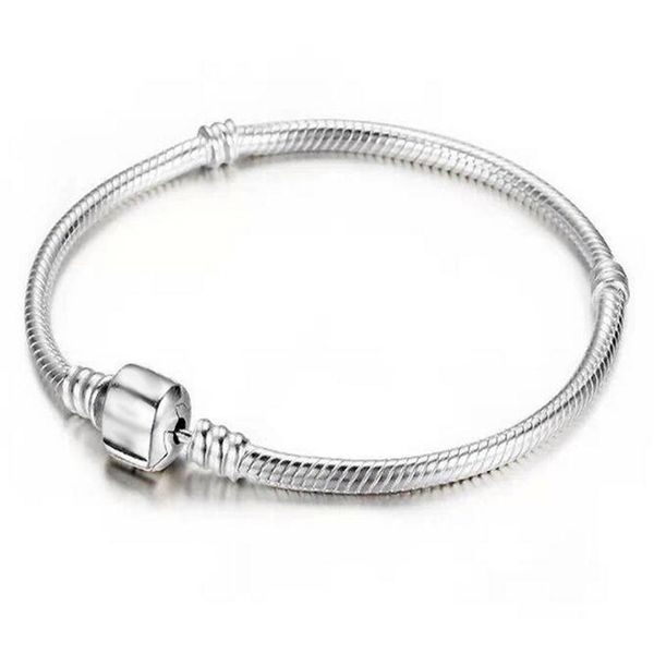 factory whole 925 sterling silver plated bracelets 3mm snake chain fit pandora charm bead bangle bracelet jewelry gift264v, Golden;silver
factory whole 925 sterling silver plated bracelets 3mm snake chain fit pandora charm bead bangle bracelet jewelry gift264v, Golden;silver