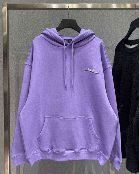 luxury brand balencias's hoodies high version 21 autumn winter new front and back waves cola printed couple f, Black
luxury brand balencias's hoodies high version 21 autumn winter new front and back waves cola printed couple f, Black