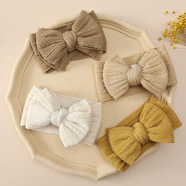 solid color baby bowknot headband cute bows soft elastic newborn baby girl headbands turban hair accessories hairband headwear, Slivery;white
solid color baby bowknot headband cute bows soft elastic newborn baby girl headbands turban hair accessories hairband headwear, Slivery;white