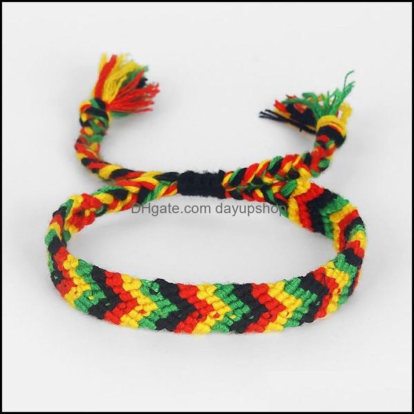 beaded strands beaded 1pcs colorf rasta friendship bracelet wristband co dhro9, Black
beaded strands beaded 1pcs colorf rasta friendship bracelet wristband co dhro9, Black