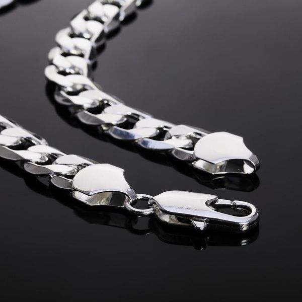 chains 925 sterling silver cuban chain 12mm 18/20/22/24/26/28/30 inch side necklace for woman man fine jewelry gift
chains 925 sterling silver cuban chain 12mm 18/20/22/24/26/28/30 inch side necklace for woman man fine jewelry gift