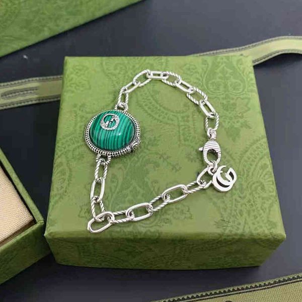 2023 designer new jewelry used turquoise pattern bracelet silver fashion trend hand decoration can, Black
2023 designer new jewelry used turquoise pattern bracelet silver fashion trend hand decoration can, Black