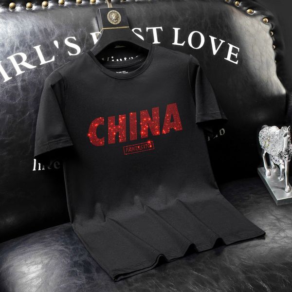 men's t-shirts designer 2022 summer new letter drill short sleeved men's t-shirt casual european mercerized cotton half bottom shi, White;black
men's t-shirts designer 2022 summer new letter drill short sleeved men's t-shirt casual european mercerized cotton half bottom shi, White;black