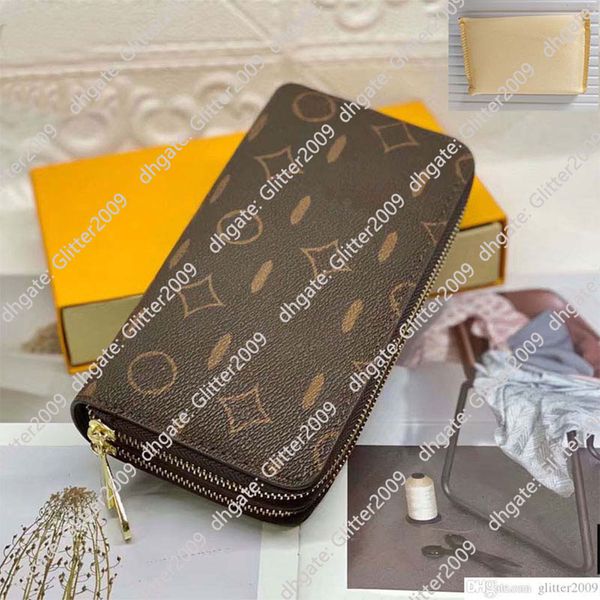 brand designer double zipper wallets mens leather wallet holders for brown flower women purse monograms luxury purses cross body wallets zip, Red;black
brand designer double zipper wallets mens leather wallet holders for brown flower women purse monograms luxury purses cross body wallets zip, Red;black