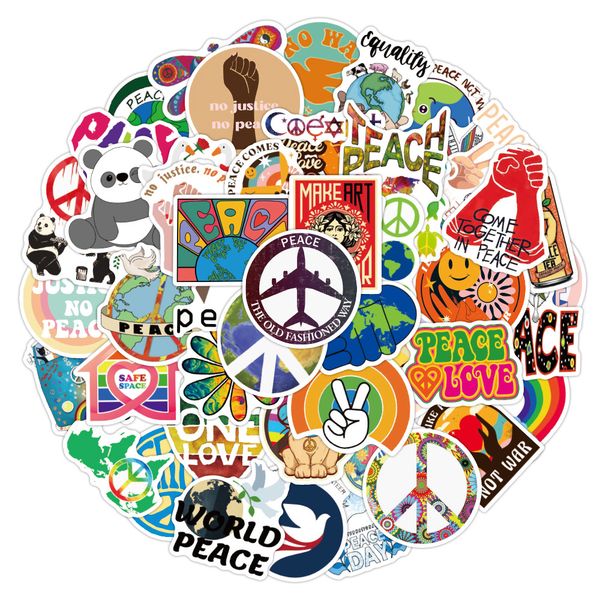 50pcs world peace cartoon stickers non-random for car bike luggage sticker lapskateboard motor water bottle snowboard wall decals kids gifts
50pcs world peace cartoon stickers non-random for car bike luggage sticker lapskateboard motor water bottle snowboard wall decals kids gifts