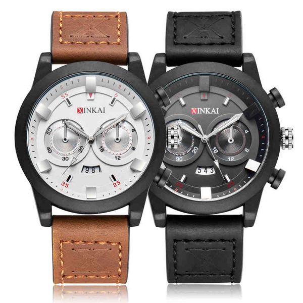 2020 new luxury brand men sport mechanical watches clock man army military leather wrist watch analog male relogio masculino, Slivery;brown 
2020 new luxury brand men sport mechanical watches clock man army military leather wrist watch analog male relogio masculino, Slivery;brown