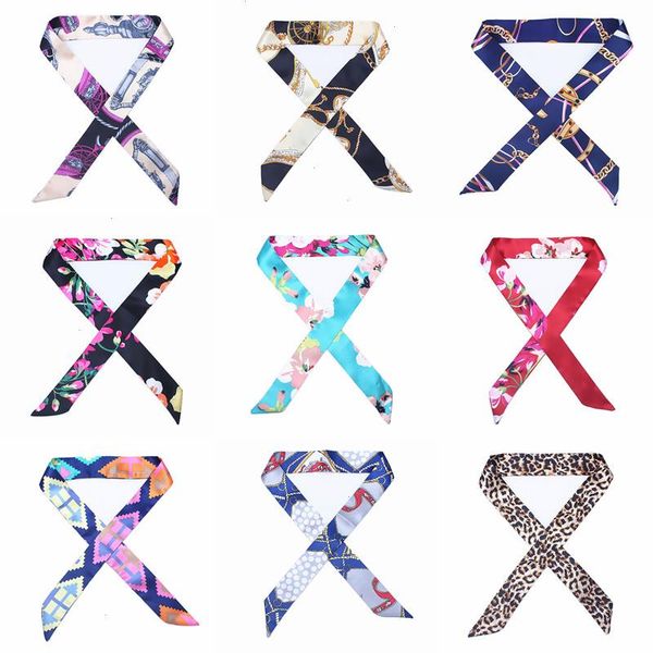 print handle bag ribbons brand small silk scarf for women fashion head long scarves wholesale, Blue;gray
print handle bag ribbons brand small silk scarf for women fashion head long scarves wholesale, Blue;gray
