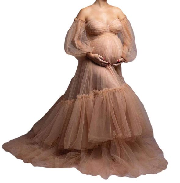 new prom dresses p shoot gowns women's maternity tulle robe sweetheart long sleeve pgraphy props dress, Black
new prom dresses p shoot gowns women's maternity tulle robe sweetheart long sleeve pgraphy props dress, Black