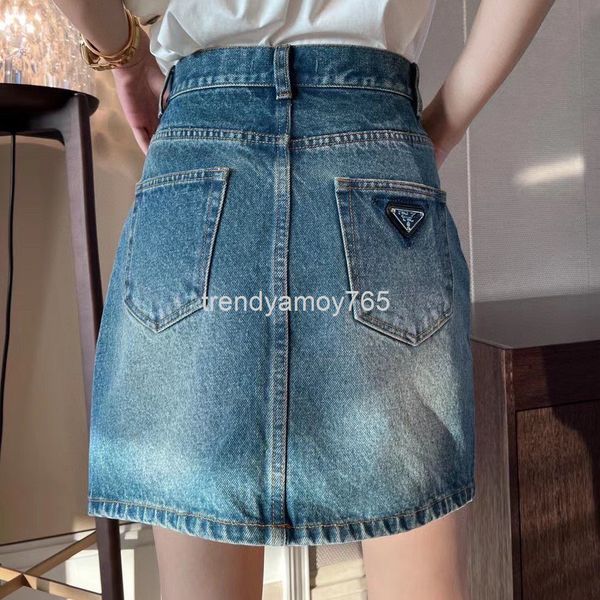 two piece dress original summer casual versatile triangle wash jeans high waist skirt short women, White
two piece dress original summer casual versatile triangle wash jeans high waist skirt short women, White
