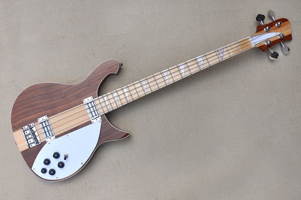 factory custom brown walnut electric bass guitar with 4 string,maple fretboard,neck-thru-body,no pickup cover,can be customized
factory custom brown walnut electric bass guitar with 4 string,maple fretboard,neck-thru-body,no pickup cover,can be customized
