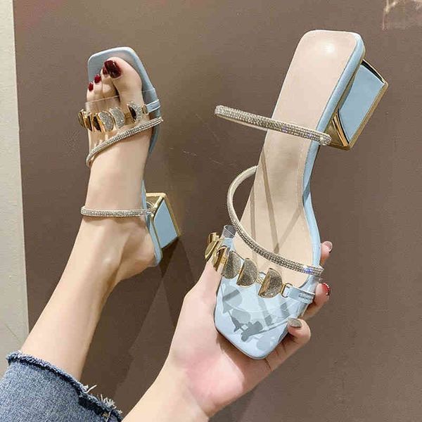 2022 large square head shallow mouth thick heel rhinestone herringbone women's high-heeled sandals, Black
2022 large square head shallow mouth thick heel rhinestone herringbone women's high-heeled sandals, Black
