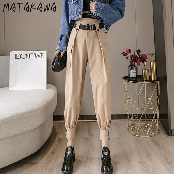 cargo pants women autumn and winter plus velvet thickening anklelength high waist straight loose harem 210506, Black;white
cargo pants women autumn and winter plus velvet thickening anklelength high waist straight loose harem 210506, Black;white