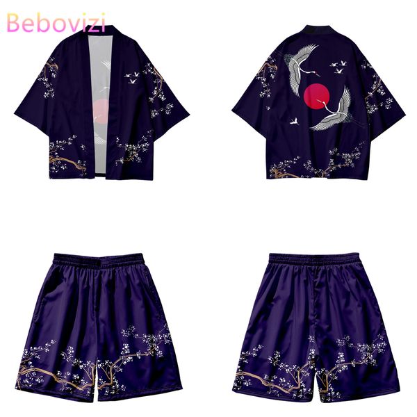 summer two-piece suit japanese crane cardigan women men cosplay yukata clothing harajuku tradition kimono + shorts sets haori, Red
summer two-piece suit japanese crane cardigan women men cosplay yukata clothing harajuku tradition kimono + shorts sets haori, Red