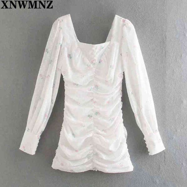 xnwmnz za women vintage elegant sweet slim dresses vestidos female floral party bodycon sheath fashion square neck mini dress 210513, Black;gray
xnwmnz za women vintage elegant sweet slim dresses vestidos female floral party bodycon sheath fashion square neck mini dress 210513, Black;gray