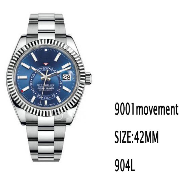 2022 new n factory made men's eta9001 mechanical movement watch 904 stainless steel watchband scratch resistant sapphire glass 42mm siz, Slivery;brown
2022 new n factory made men's eta9001 mechanical movement watch 904 stainless steel watchband scratch resistant sapphire glass 42mm siz, Slivery;brown