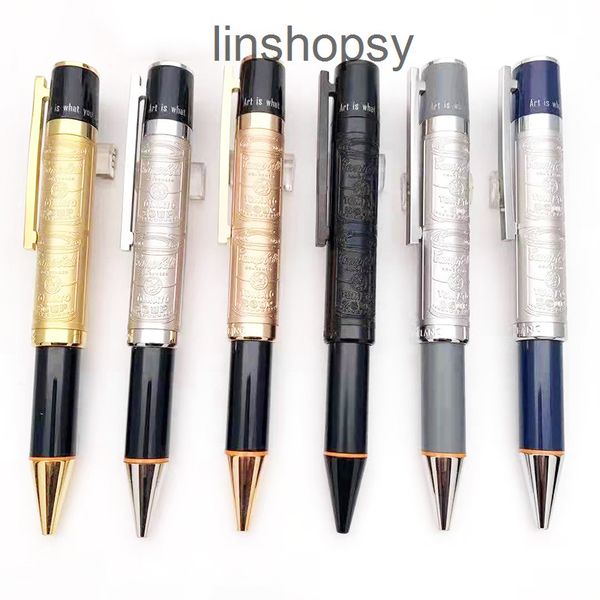 giftpen luxury pens limited special edition andy warhol reliefs barrel metal ballpoint pen writing office school supplies high quality
giftpen luxury pens limited special edition andy warhol reliefs barrel metal ballpoint pen writing office school supplies high quality