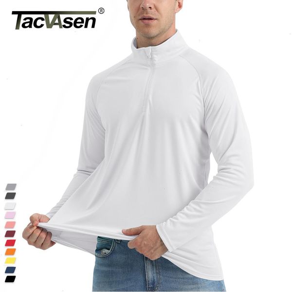 upf 50 sun uv t shirts protection t-shirt mens 1 4 zip pullover outdoor fishing swimming hiking performance tee, White;black
upf 50 sun uv t shirts protection t-shirt mens 1 4 zip pullover outdoor fishing swimming hiking performance tee, White;black