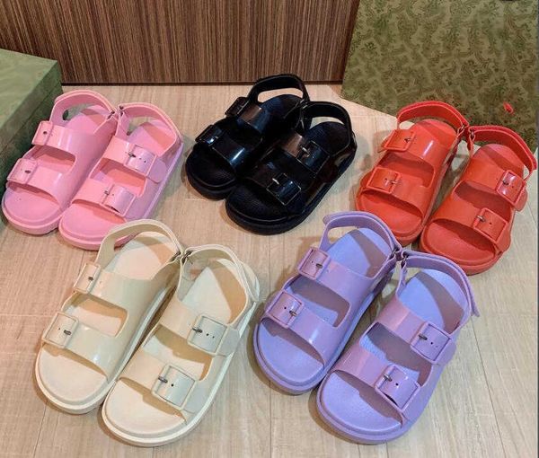 2022 luxury designer jelly sandals studded rubber slippers ouverture heel velcro adjustment buckle women sandals height 4cm, Black
2022 luxury designer jelly sandals studded rubber slippers ouverture heel velcro adjustment buckle women sandals height 4cm, Black