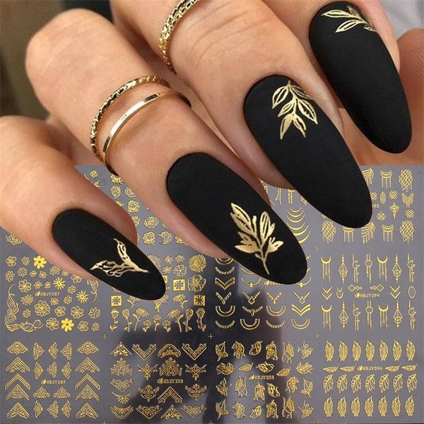12pcs 3d nail stickers gold flower leaf lace design geometry line art sliders manicure polish decal wrap decorations jihbjy 220518, Black
12pcs 3d nail stickers gold flower leaf lace design geometry line art sliders manicure polish decal wrap decorations jihbjy 220518, Black