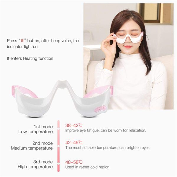 electric eye massager eyes relaxation vibration fatigue relief compress ems micro-current heating massage tool usb recharge perfections
electric eye massager eyes relaxation vibration fatigue relief compress ems micro-current heating massage tool usb recharge perfections