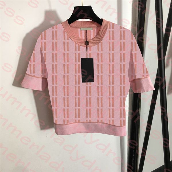 womens short tees breathable knitted t shirts summer short sleeve pullovers designer letter printed top, White
womens short tees breathable knitted t shirts summer short sleeve pullovers designer letter printed top, White