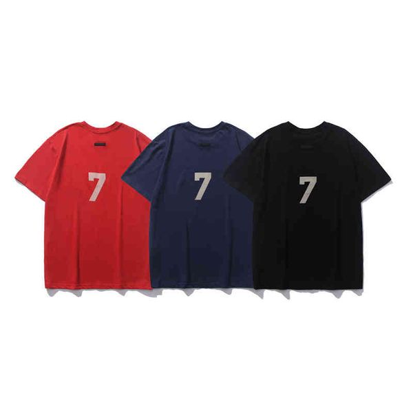 double thread ess high street trend back men's and women's loose short sleeve t-shirt high-quality trendy t-shirts, Black
double thread ess high street trend back men's and women's loose short sleeve t-shirt high-quality trendy t-shirts, Black
