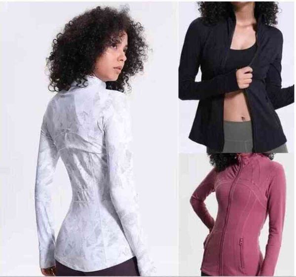 women's t-shirt lu-46 zipper lu yoga women pocket sports jacket long sleeve gym sport coat slim atheltics clothing womens, White
women's t-shirt lu-46 zipper lu yoga women pocket sports jacket long sleeve gym sport coat slim atheltics clothing womens, White